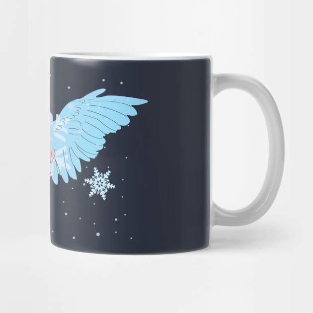 Winter Blue Angel by emma17